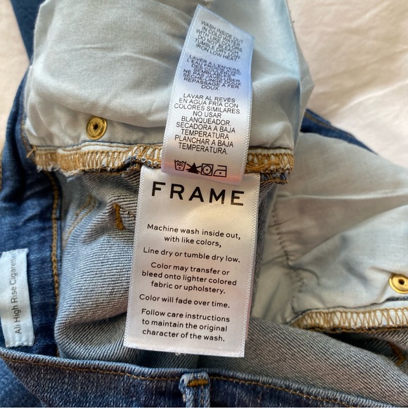 Frame Ali high cigarette jeans - Picture 8 of 9